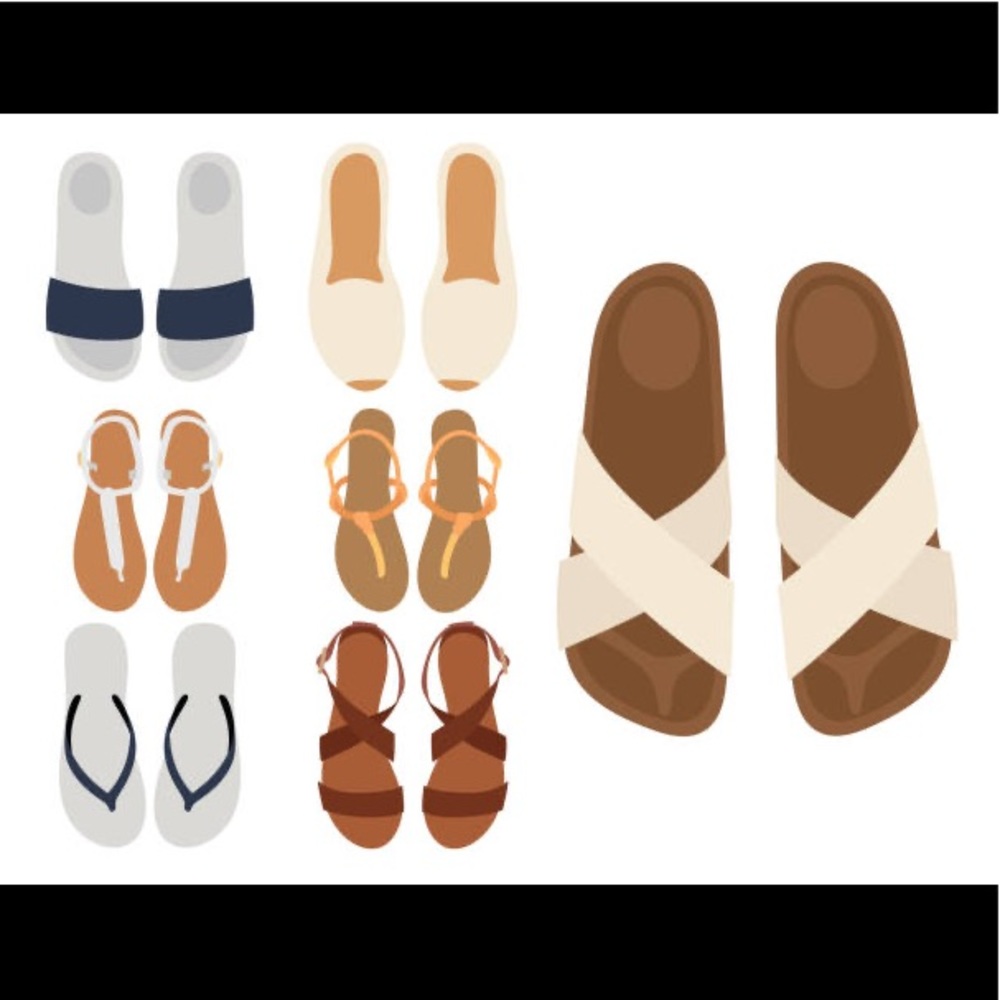 Bundle of sandals